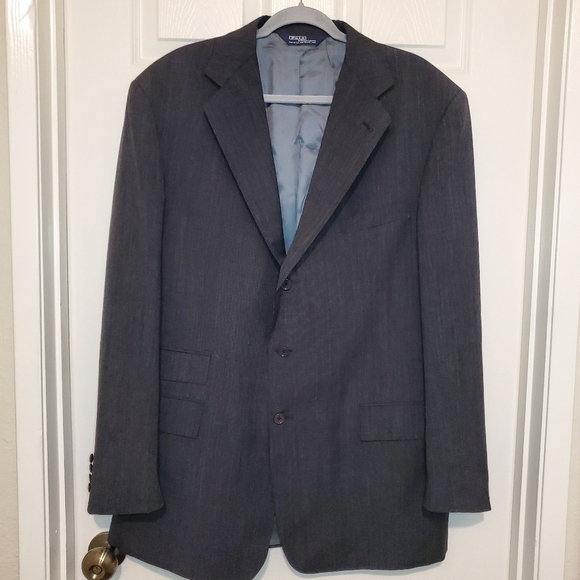 Polo by Ralph Lauren Gray Blazer 44 Reg - Picture 1 of 15